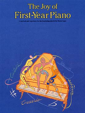 Illustration joy of 1st year piano