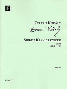 Illustration de 7 Klavierstücke op. 11