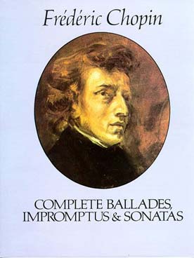 Illustration chopin ballades, impromptus et sonates