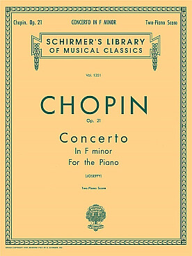 Illustration chopin concerto n° 2 op. 21 en fa min