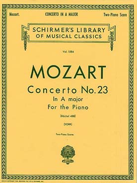 Illustration de Concerto N° 23 K 488 en la M (prévoir 2 exemplaires pour l'interprétation)