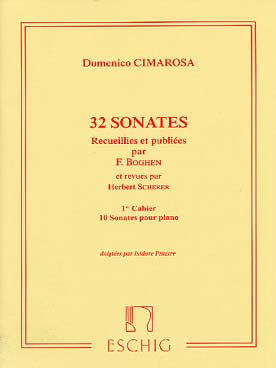 Illustration cimarosa sonates (32) cahier 1