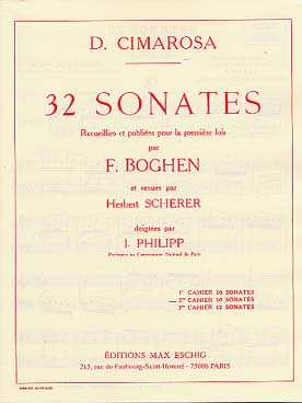 Illustration cimarosa sonates (32) cahier 2