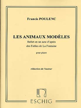 Illustration poulenc animaux modeles (les)