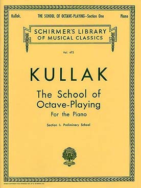 Illustration kullak l'ecole de l'octave op. 48 vol. 1