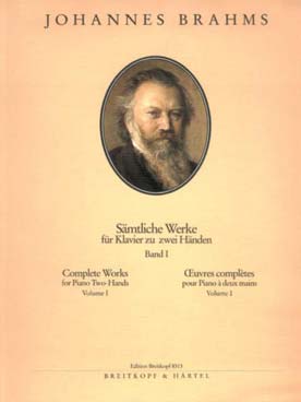 Illustration de Œuvres complètes pour piano en 3 volumes - Vol. 1 : Sonates et variations