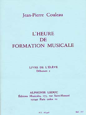 Illustration de L'Heure de formation musicale - D 2 : Livre de l'élève