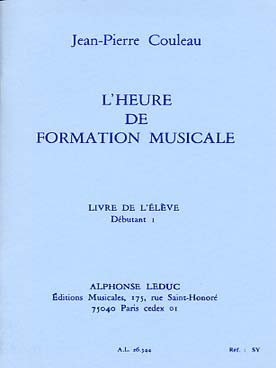 Illustration de L'Heure de formation musicale - D 1 : Livre de l'élève