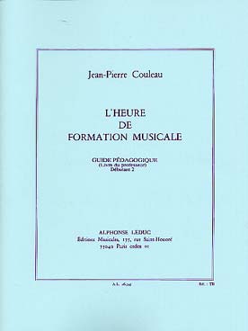 Illustration de L'Heure de formation musicale - D 2 : Livre du professeur