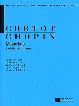 Illustration chopin mazurkas (cortot) vol. 3