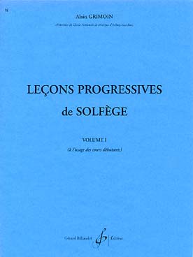 Illustration de Leçons progressives de solfège - Vol. 1 : 30 Leçons (Débutant)