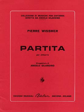 Illustration de Partita (doigtés de Angelo Gilardino)