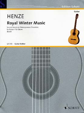 Illustration henze royal winter music : 2eme sonate