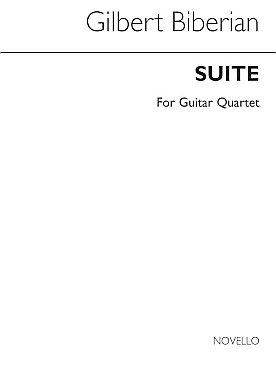 Illustration de Suite for guitar quartet