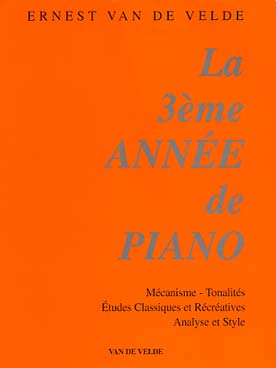 Illustration de La 3e année de piano