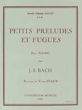 Illustration de Petits préludes et fugues - éd. Combre (tr. Staub)