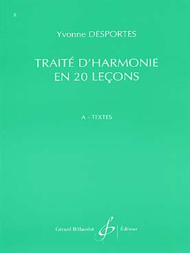 Illustration de Traité d'harmonie en 20 leçons - A : Textes