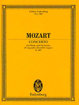 Illustration de Concerto pour cor N° 3 K 447 en mi b M
