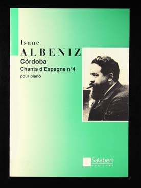 Illustration albeniz chants d'espagne op. 232 n° 4