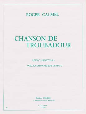 Illustration calmel r chanson de troubadour