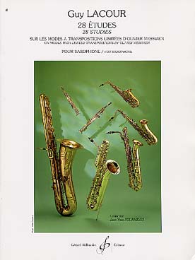Illustration de 28 Études sur les modes à transpositions limitées d'Olivier Messiaen