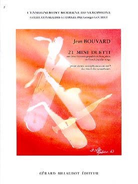 Illustration de 21 Mini duetti sur des chansons populaires françaises