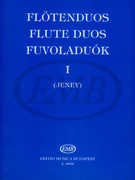 Illustration jeney duos de flute vol. 1
