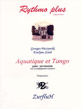 Illustration de Aquatique et tango pour percussion (2e percussionniste ad lib.) et piano