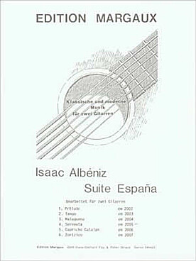 Illustration albeniz suite espana n° 4 : serenata