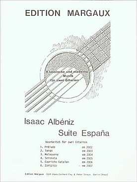 Illustration albeniz suite espana n° 6 : zortzico