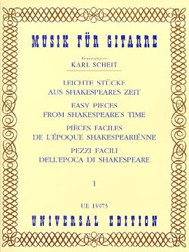Illustration de LEICHTE STÜCKE aus Shakespeares Zeit (pièces faciles du temps de Shakespeare, tr. K. Scheit) - Vol. 1
