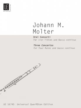 Illustration molter concertos (3)(4 fl. & bc)