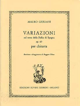 Illustration giuliani variations op.  45 folies d'esp