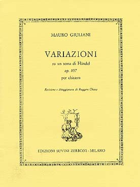 Illustration giuliani variations op. 107 th. haendel