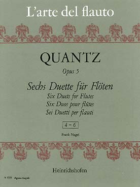 Illustration quantz duos op. 5 (6) vol. 2 : 4 a 6