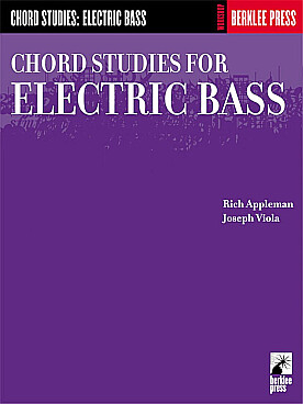 Illustration de Chord studies for electric bass