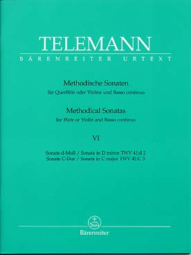 Illustration telemann sonates methodiques (12) vl 6