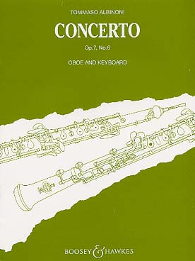 Illustration albinoni concerto op. 7/6 en re maj