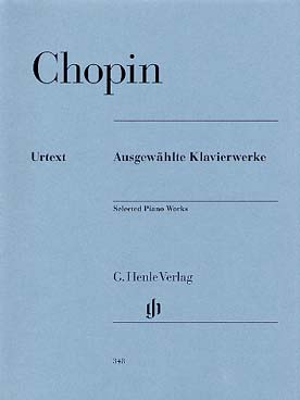Illustration chopin oeuvres choisies