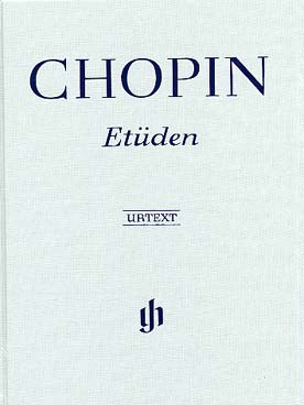 Illustration chopin etudes relie