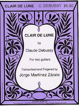 Illustration de Clair de lune (tr. Martinez-Zàrate)