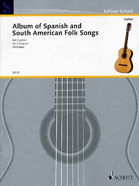 Illustration de Album d'airs populaires espagnols et sud-américains