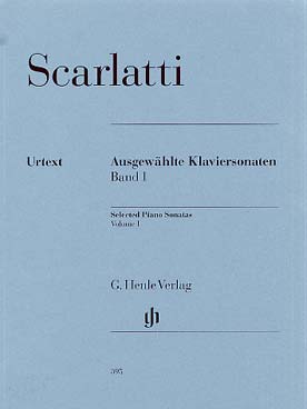 Illustration scarlatti choix de sonates vol. 1