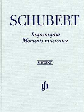 Illustration de 4 Impromptus op. 90 D 899, 6 Moments musicaux op. 94 D 780, 4 Impromptus op. posth. 142 D 935 - éd. Henle reliée