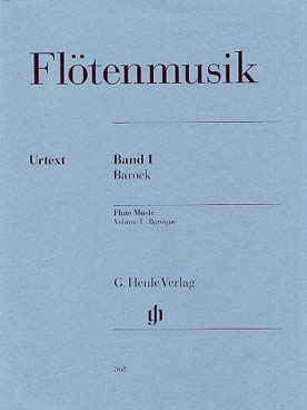 Illustration flotenmusik vol. 1 : baroque