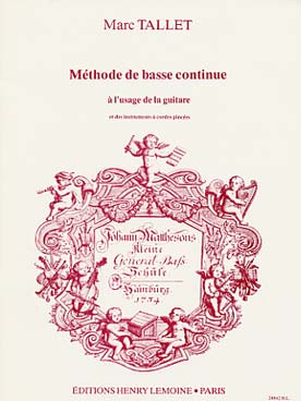 Illustration de Méthode de basse continue à l'usage de la guitare