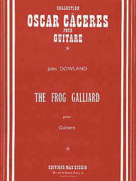 Illustration dowland frog galliard