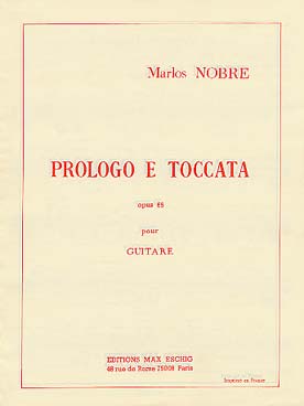 Illustration de Prologo e Toccata op. 65