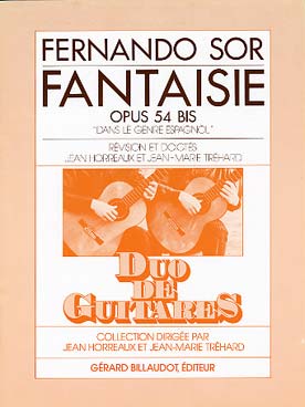 Illustration de Fantaisie op. 54 bis dans le genre espagnol