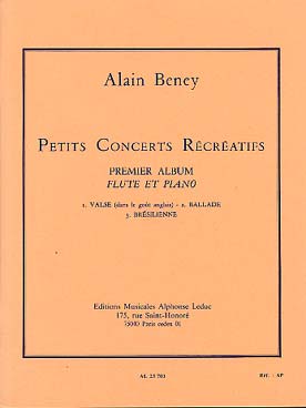 Illustration beney petits concerts recreatifs vol. 1